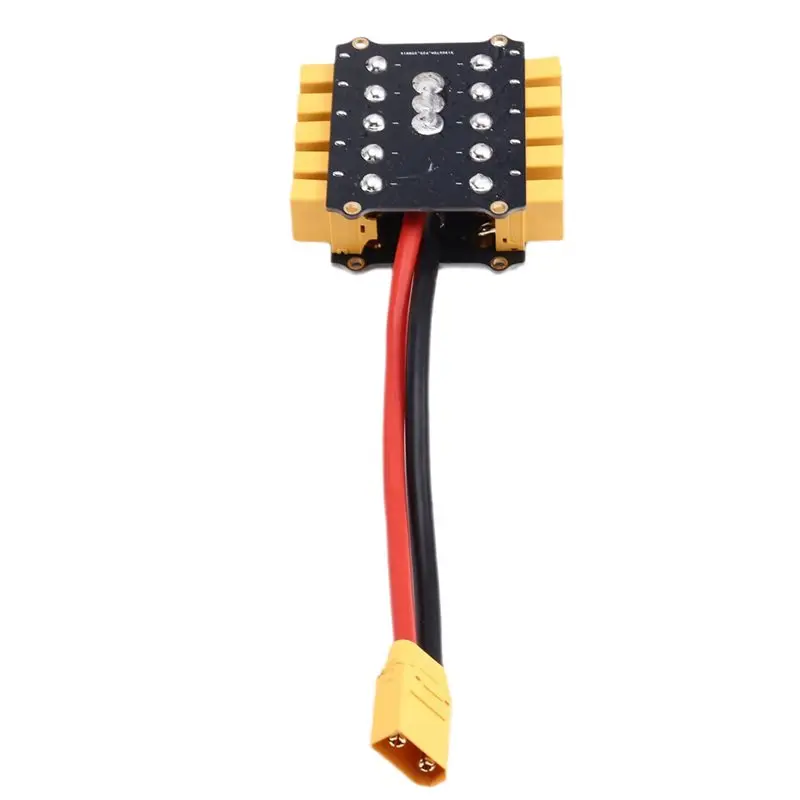 L62A XT90 PCB High Current Distribution Board For UAV Power Supply Multi-Axis Distribution Board Parallel Connection