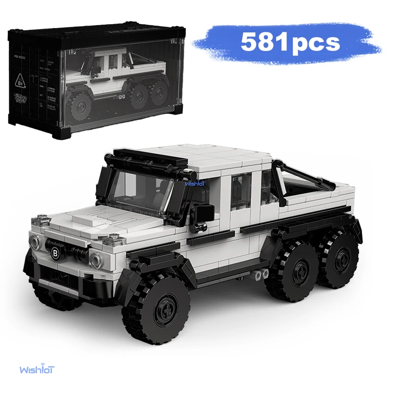 

PB8811 G-63 8 Stud Vehicle Model 581pcs Building Blocks Toy Car Assembly DIY Construction Brick Toy Gifts for Kids Adult