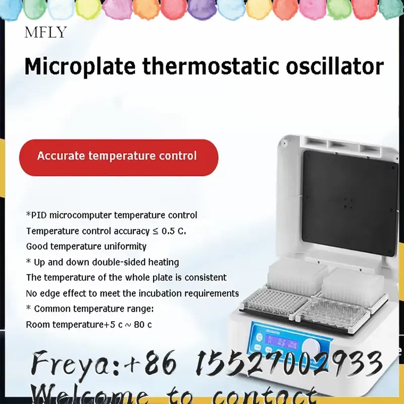 Digital Elisa Equipment Laboratory Clinical Analysis Shaking Pcr Microplate Thermo Shaker Oscillator
