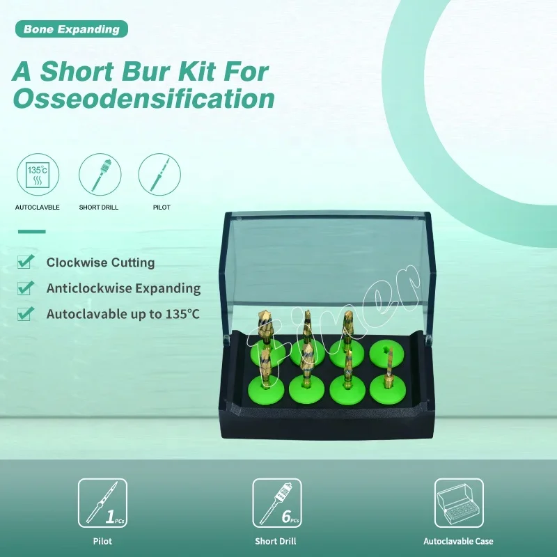 Osseodensification Burs Kit Den tal im plants Instruments Den tal im plant drill