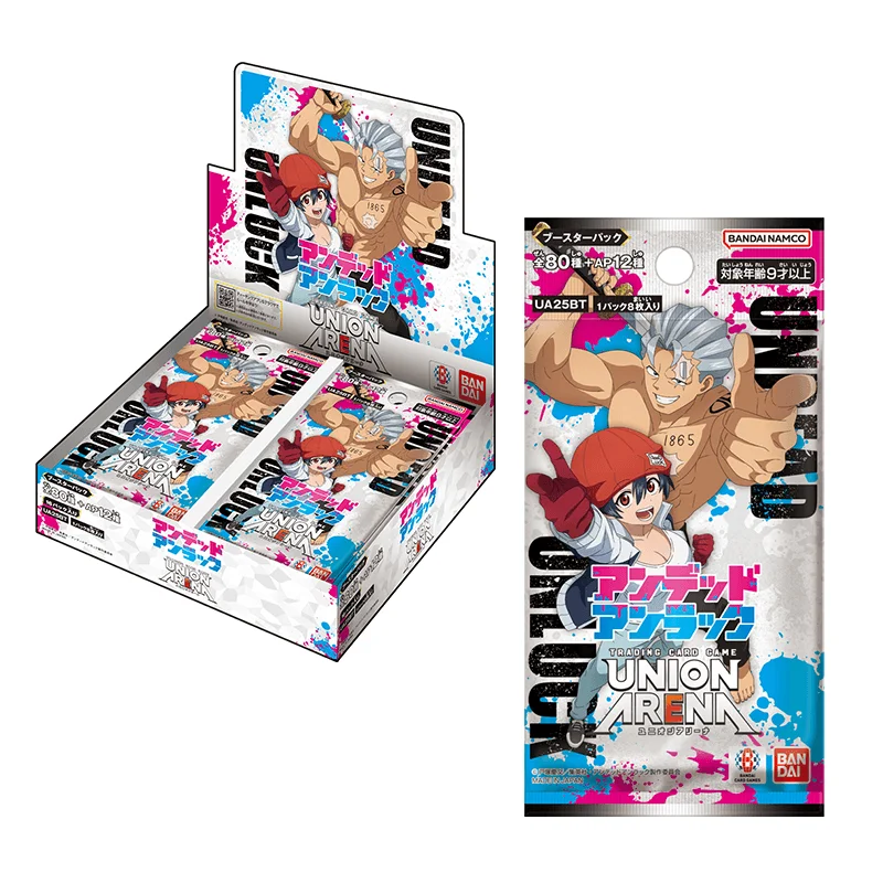 

Bandai Undead Unluck UNION ARENA, японский бустерный пакет, официальный набор коллекционеров TCG Cards Limited