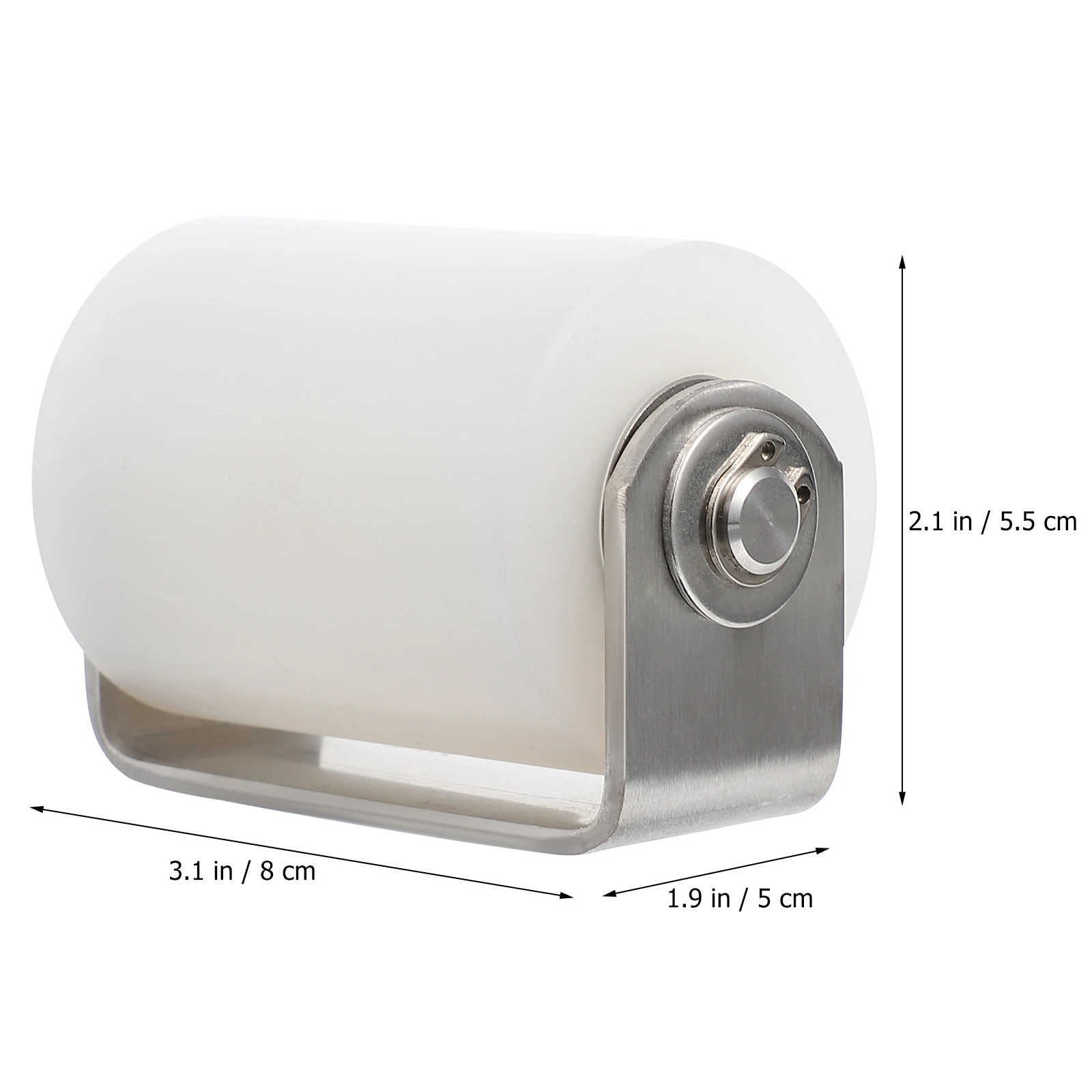 

2pcs Sliding Door Gate Guide Roller Pulley Welded Bracket Smooth Operation Nylon Roller Bearings Guiding Wheel Rail Door Wheel