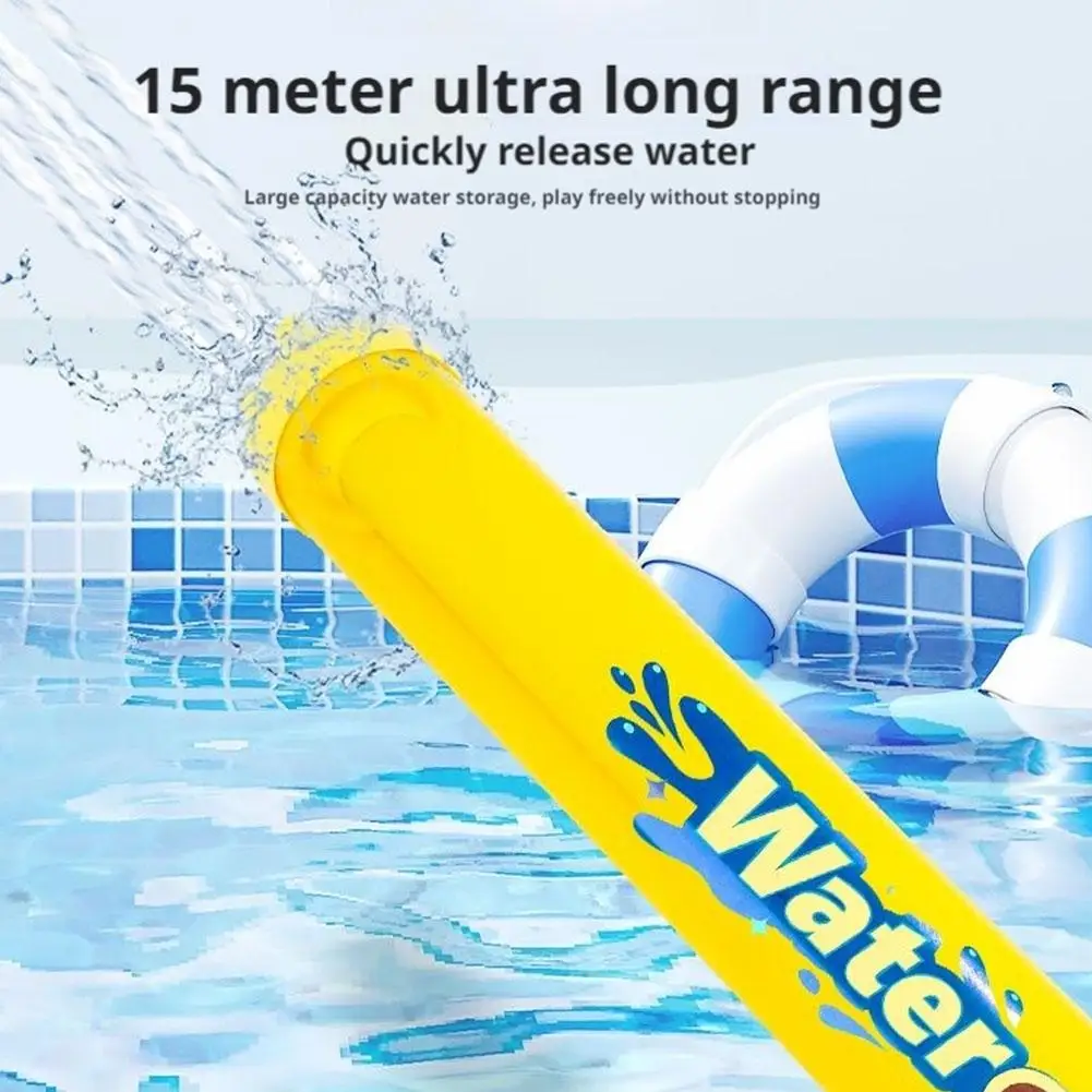 Pistolet à eau à la dérive, artefact à cinq trous, pulvérisation d'eau extractible, pistolet à haute pression, jouet épais, aspiration de guerre d'eau, Outd R1B9