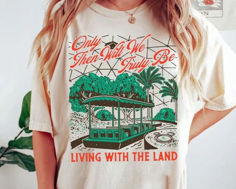 Living With The Land Epcot Farming Crops Theme Unisex T-Shirt