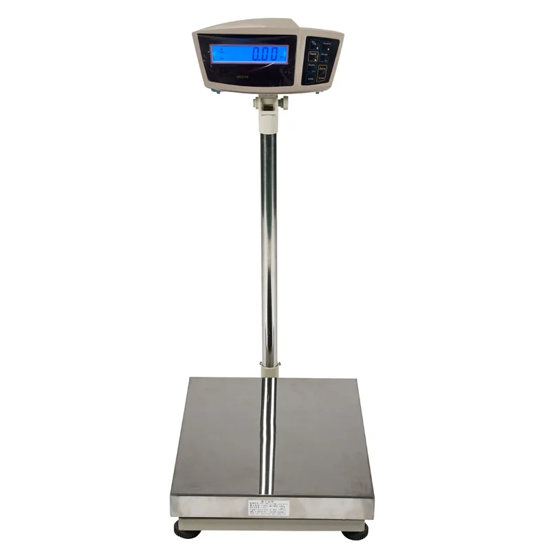 60kg/1g 100kg/2g 400x500mm Industrial Precision  Platform Scale 300kg Big Digit Load Indicator