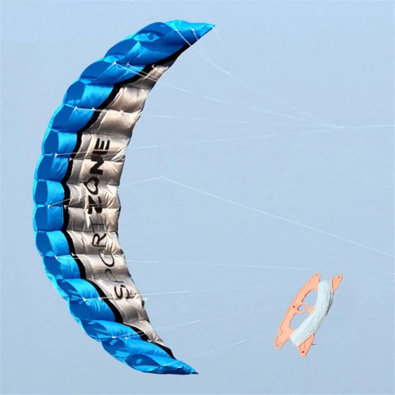 2.5M Dual-Line Stunt Power Kite Soft Kite Parachute Kite Professionele Gratis Vlucht Paragliding Opblaasbare Outdoor Speelgoed Vlieger