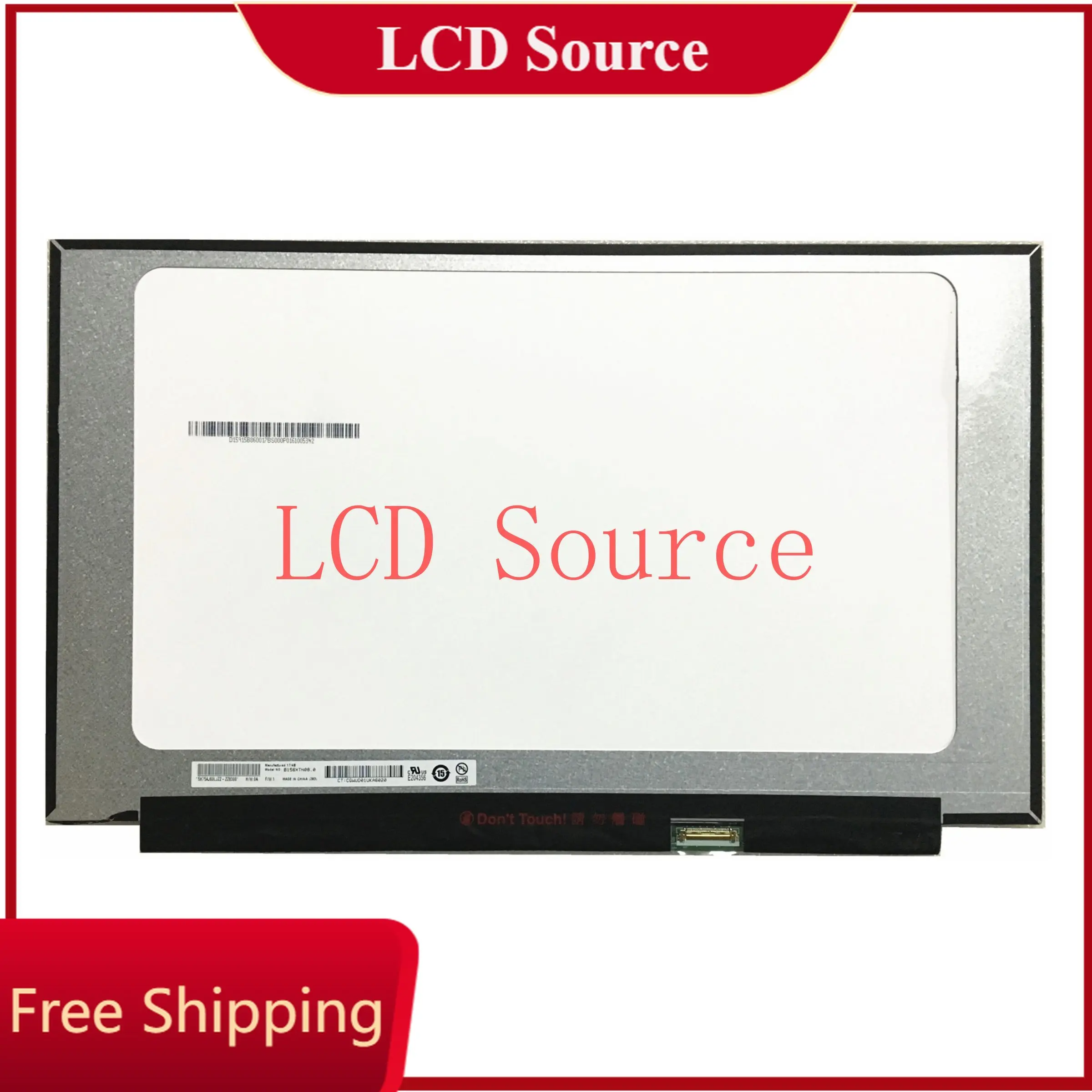 

B156XTN08.0 EDP 1366x768 15.6" LED LCD Screen Display Panel 30 PIN with no screw holes