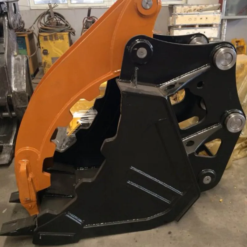 2-50T Excavator Used Clamp Bucket for Stone Grab