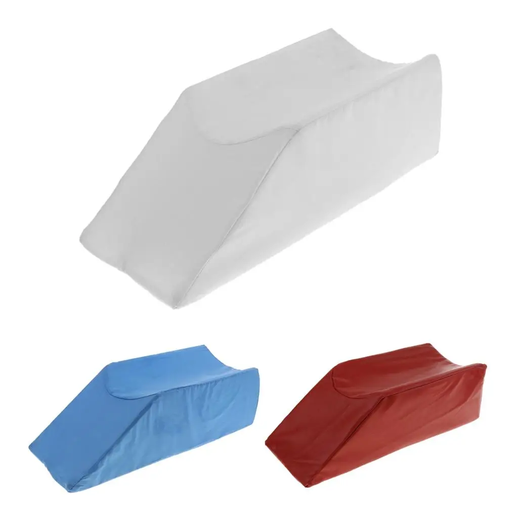 Sponge Wedge Pillow for Legs Sleeping Bed Elevation Cushion Orthopedic Foam Support for Injury Recovery