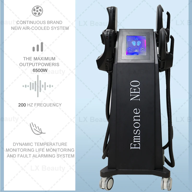 2025 más nuevo EMSone NEO pérdida de peso RF moldeador de cuerpo mejora muscular 6500W 200HZ instrumento de tecnología de campo electromagnético