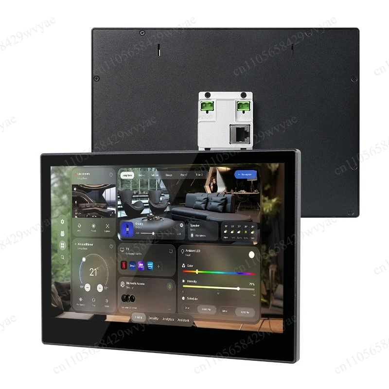 10.1 Inch Smart Home POE Control Panel, Android 11, RK3566, 2GB+32GB, for Home Automation