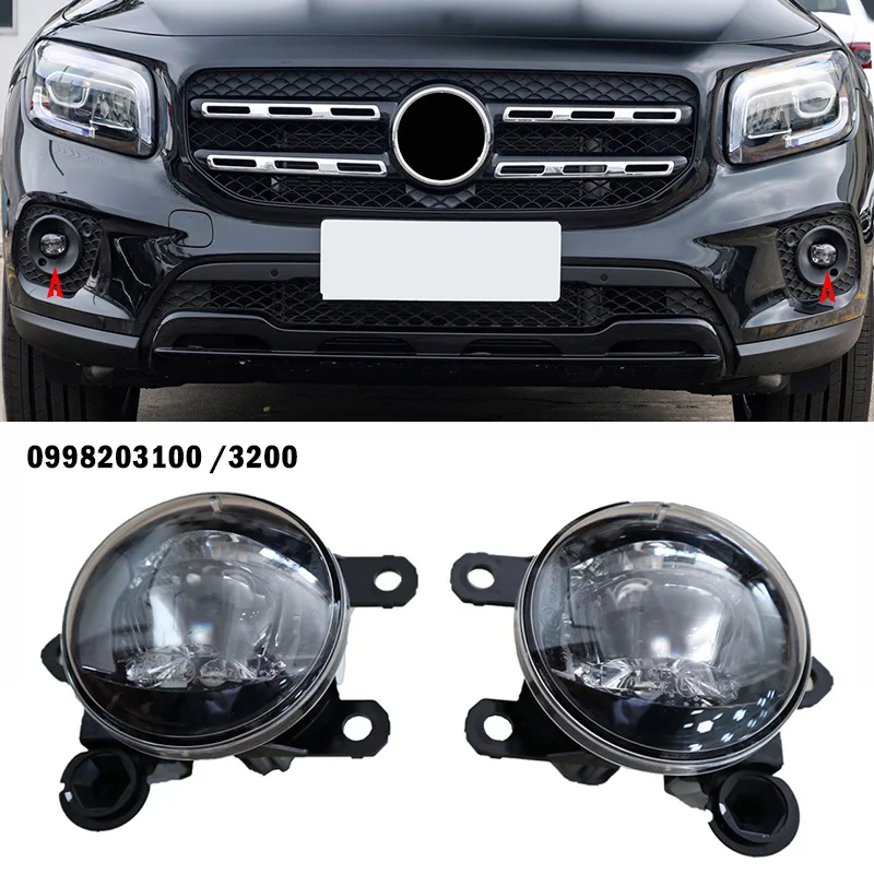 A0998203200 A0998203100 For Mercedes Benz GLB X247 GLA H247 W247 GLB250 2020-2023 Year DRL Front Fog Lamp LED