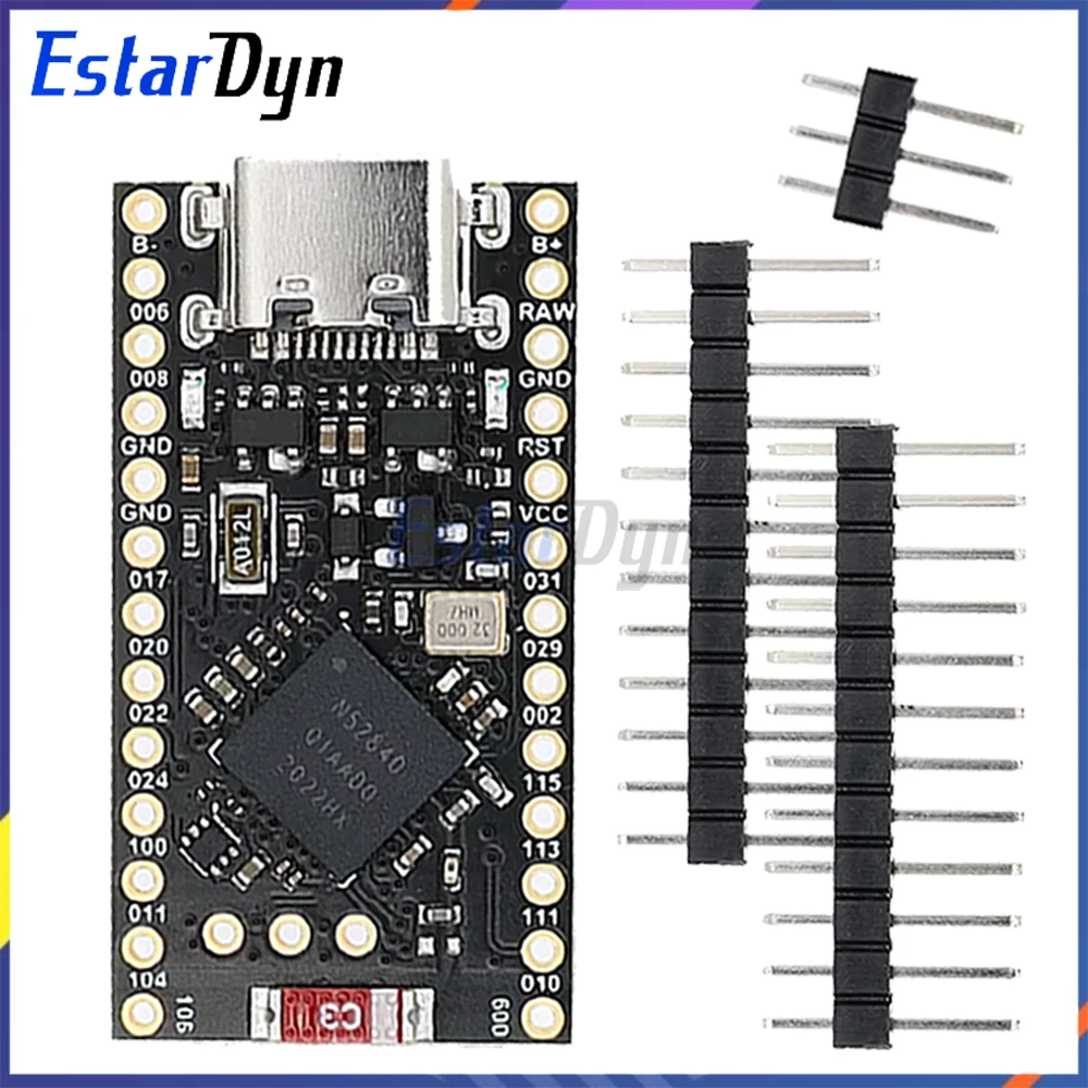 NRF52840 Development Board USB-C Compatible With Nice!Nano V2.0 Bluetooth 5.0 Charging Pro Micro For Mechanical Keyboard