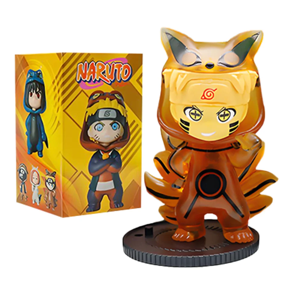 1-9 Stück Naruto Blind Box Figuren Modell Ornament Anime Uchiha Sasuke Sakura Cosplay Actionfigur Modell Spielzeug Dekorationen Geschenke – Detail 14