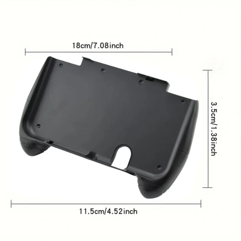 Protective Cover Holder Game Controller Case Plastic Hand Grip Handle Stand Compatible Nintendo New 3DS XL LL (New Version) view 2