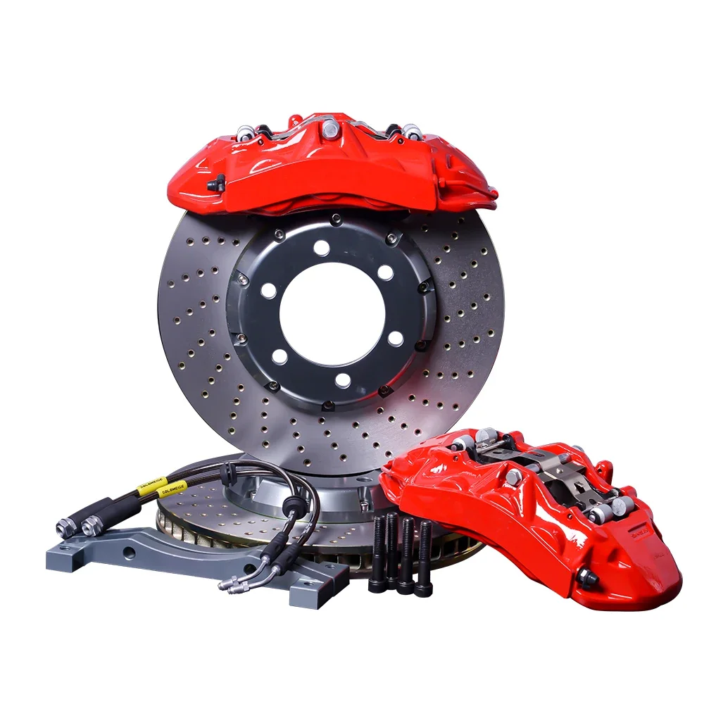 

For AMG6 mercedes-ben W177 W176 W205 W204 c203 c204 AMG GT Large 6-Can Brake Caliper Rear Disc Kit You can customize the logo
