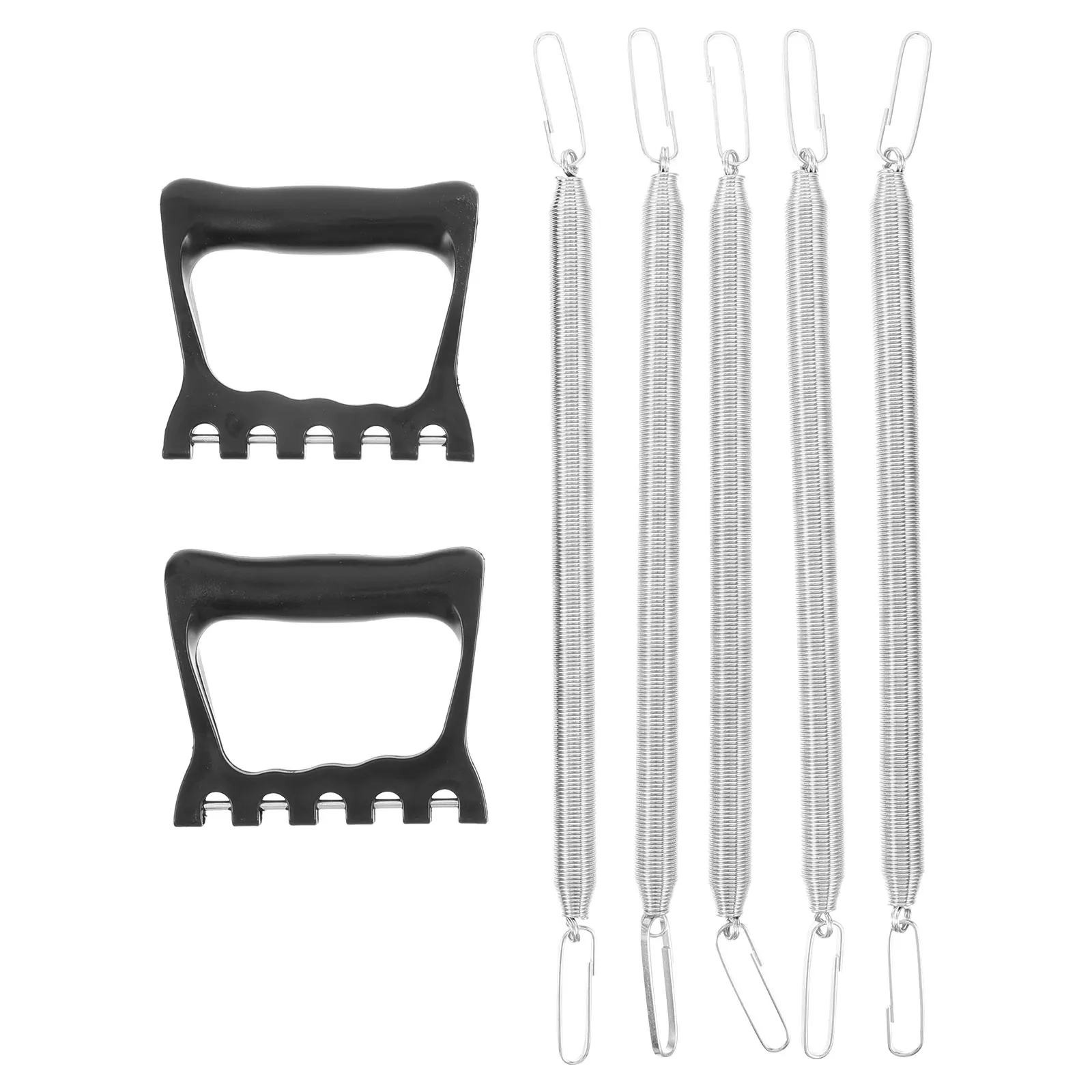 

Band Plastic Handle Tensioner Chest Training Spring Pectoral Steel Workout Equipment