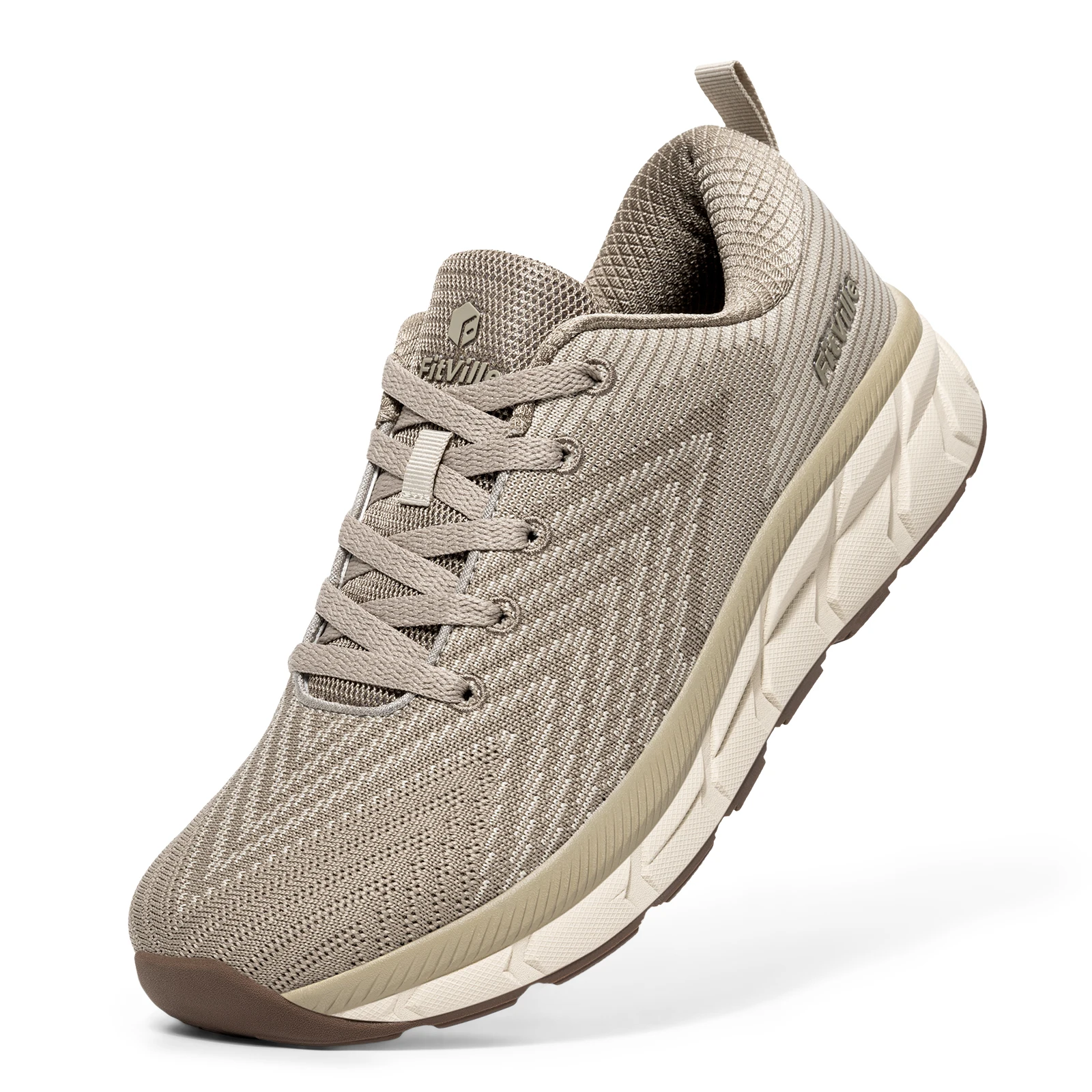 FitVille Herren-Sneaker mit weitem Schnitt, leichte Turnschuhe – Detail 12