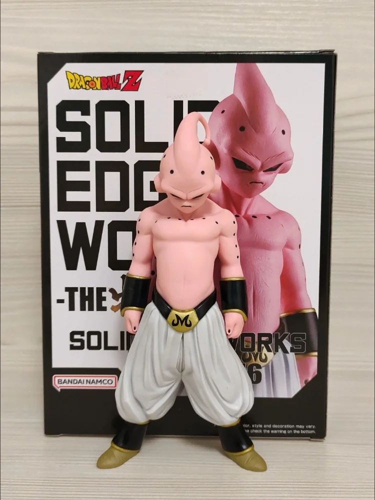 Bandai Original BANPRESTO Anime Dragon Ball Z SOLID EDGE WORKS Vol.16 Majin Buu Action Figure Collection Model Toys Gifts