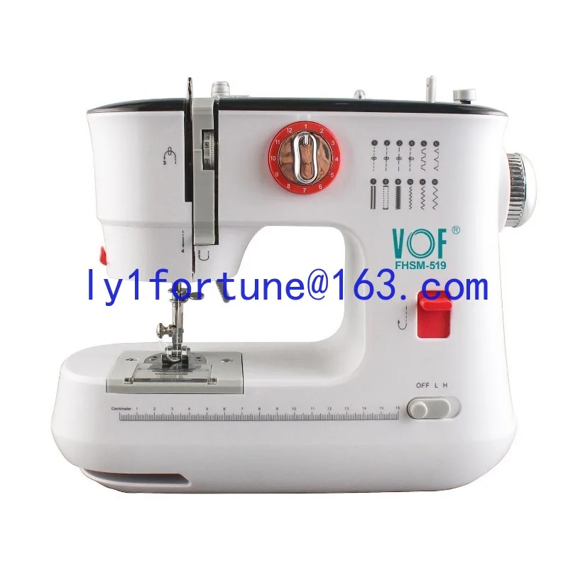 Hot-selling household sewing machine mini portable edge locking buttonhole eating thick household sewing machine ornament
