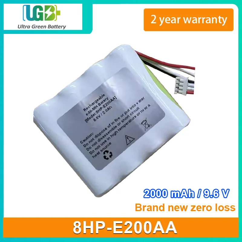 

UGB New Battery For BEXEL 8HP-E200AA medical battery 2000mAh 9.6V