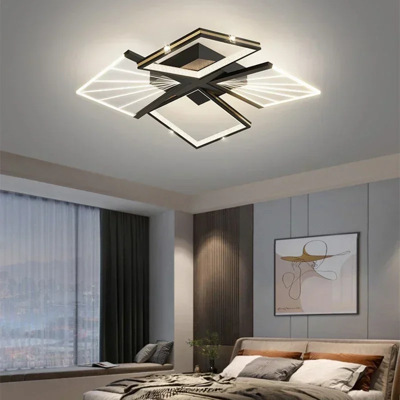 Creative Design Chandelier Nordic LED Ceiling Lamp for Bedroom Living Dining Room Study Home Decoration Lighting Fixture Luster