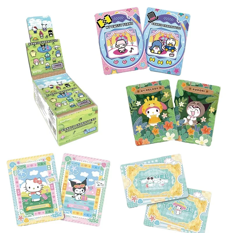 Подлинная KAYOU Sanrio FAMILY Forest Melody Dream Limited 2-е издание Hello Kitty, классические коллекционные карты, периферийные подарки, игрушки