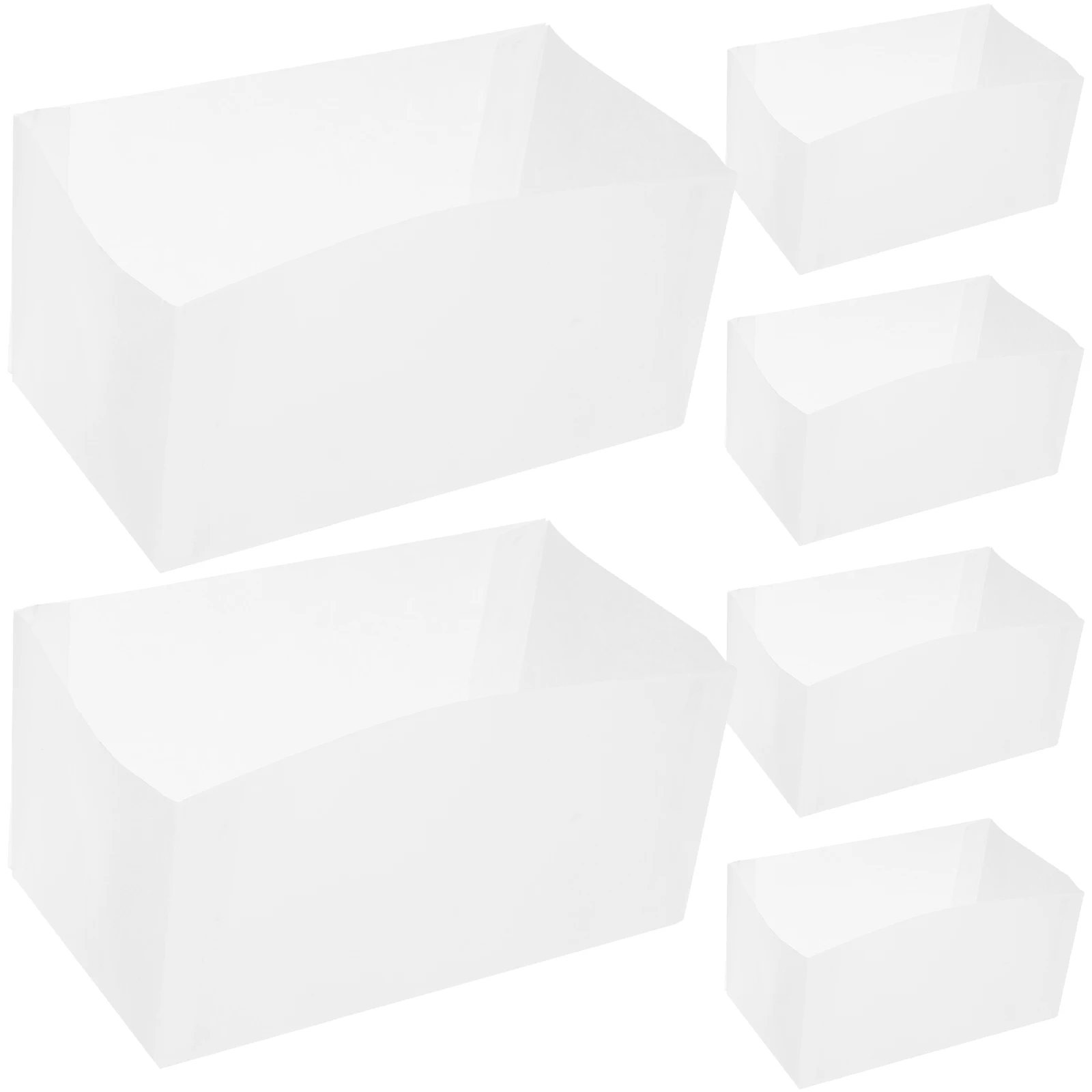 

50pcs White Round Toast Liners 13cm Oil-resistant Baking Paper Non-stick Food-safe Parchment Cake Muffin Liners Dessert Cups