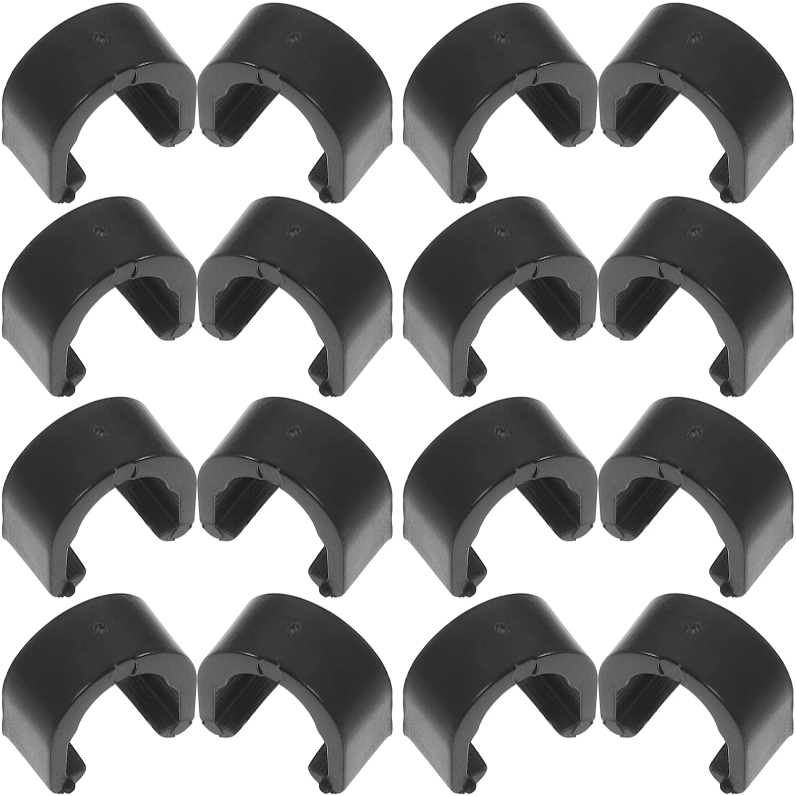 

40pcs Ctype Buckle Ushape Plastic Clips for Bicycle Tube Guide Cable Brake Derailleur Road Bike Hose Clamps