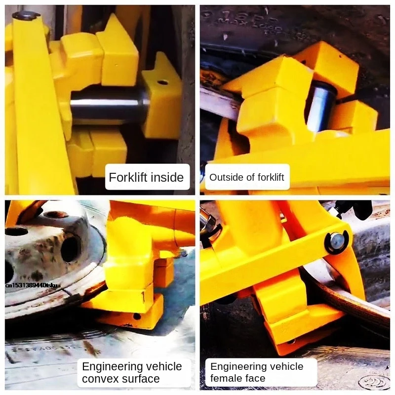 

Promotion NEW 10T Forklift Tire Pickup Tool Pneumatic Portable Tire Press Pneumatic Hydraulic Stripper Loader Tire Picku 2025