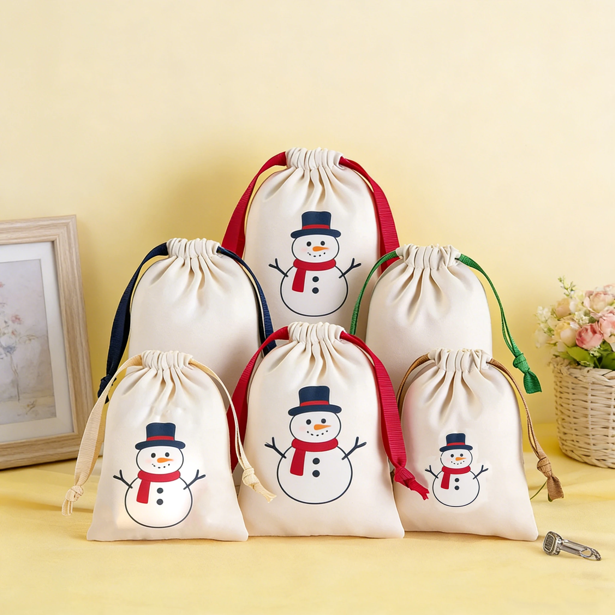 

50 шт. бежевых шелковых мешочков для украшений с лентой и завязками, подарочные мешочки для хранения, с возможностью нанесения логотипа, органайзеры для косметики и ювелирных изделий, упаковка для хранения