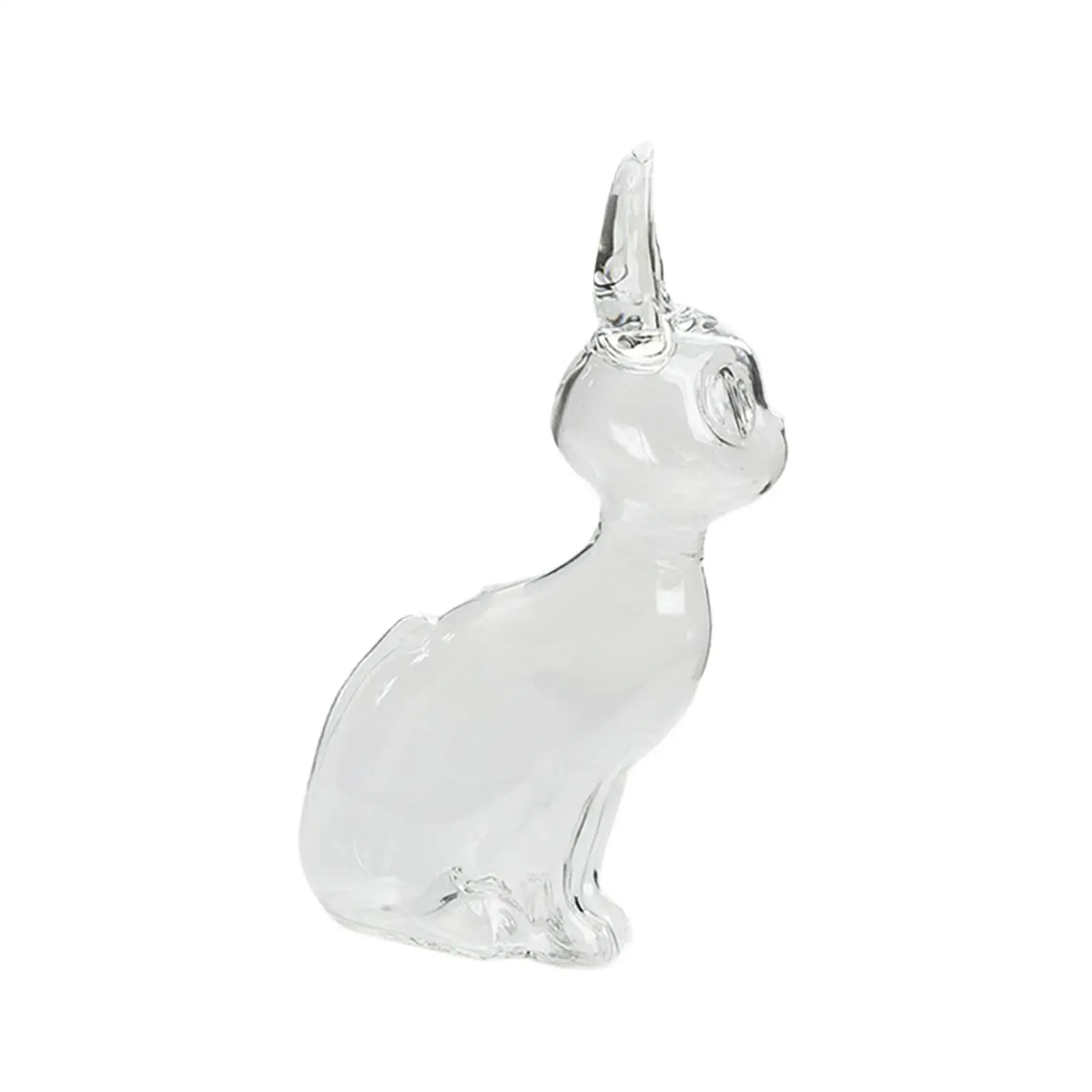 Memorial Bottle for Pet Hair Cat Hair Keepsake Jar Container Transparent Supplies Cute Collection Cat and Dog Fur Holder