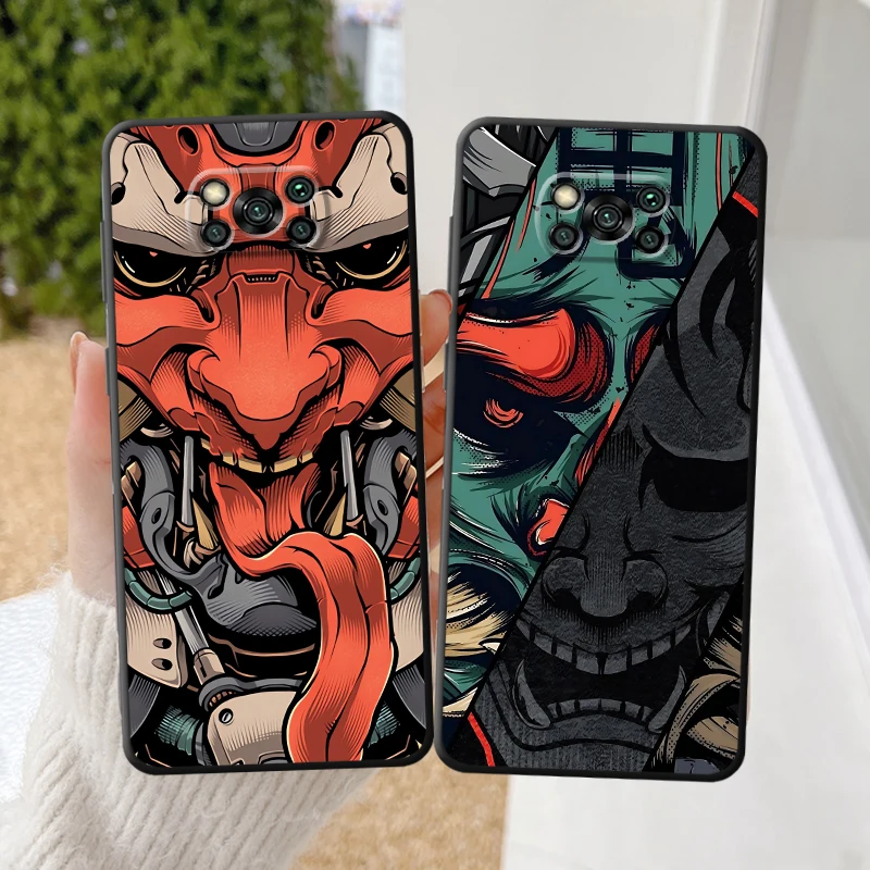 Creative Samurai Funda Phone Cover Case for Xiaomi Poco F8 C61 C71 M3 M4 M7 Pro F1 X3 X4 X5 X7 Pro C50 F3 M5 C75 view 4