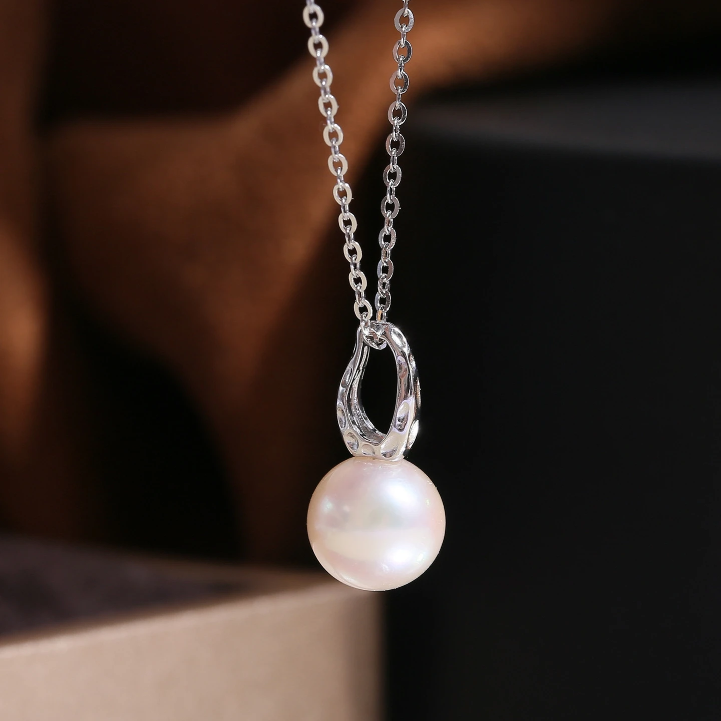 

S925 Sterling Silver Pendant Mounts Base Findings Settings Mountings Jewelry Fittings for 7-12mm Pearls 10pcs/lot