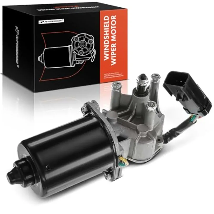 

Front Windshield Wiper Motor Compatible with Jeep XJ Series Cherokee 2000-2001 Sport Utility 6-Pin Replace# 55155297AB 55155300