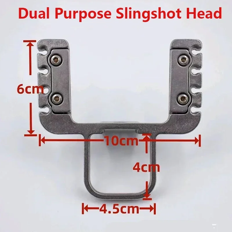 17 Styles of Long Rod Slingsshot Head Stainless Steel Multifunctional Slingshot Head Outdoor Hunting and Shooting Accessories view 2