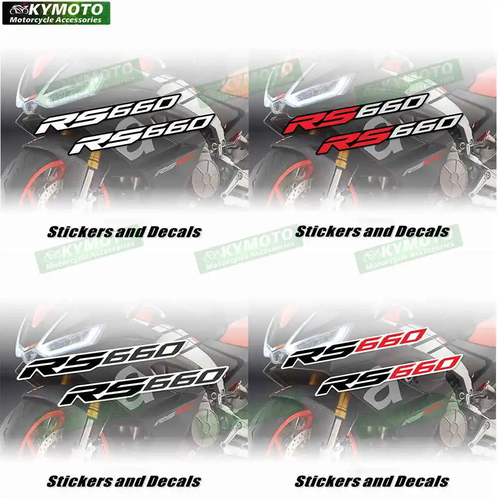 

For Aprilia RS660 RS 660 motorcycle accessories reflective stickers fairing decorations helmets fuel tanks engines and