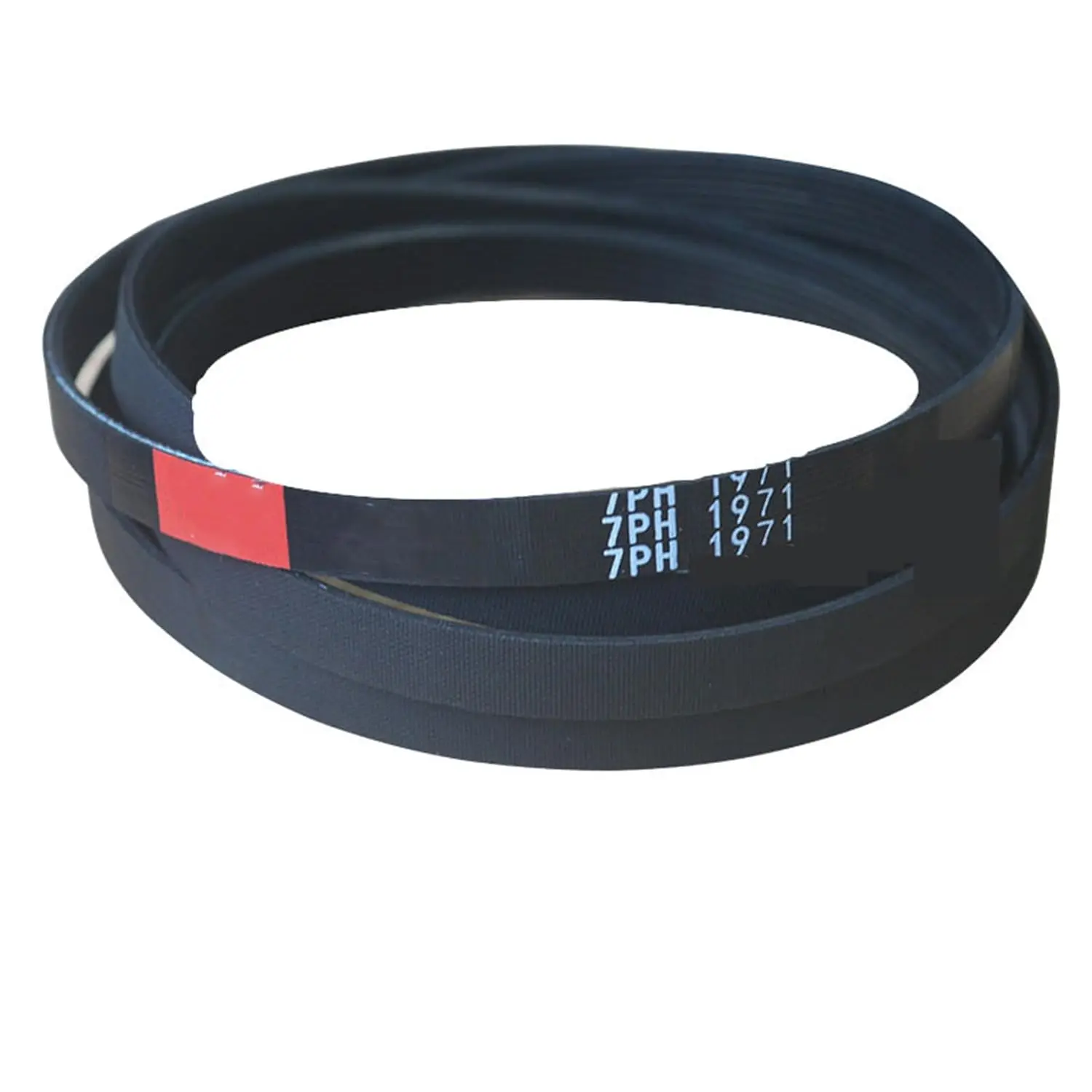 

Tumble Dryer Rubber Belt 7PH1971(7Ridges, 1971mm Circumference,11.2mm Width) 140056254018 Compatible with AEG Electrolux Tumble