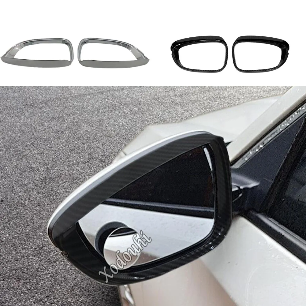 

Car Rearview Mirror Rain Eyebrow Cover ABS Plastic Decoration Frame For Honda Accord 11th 2023 2024 Auto Exterior Accessories