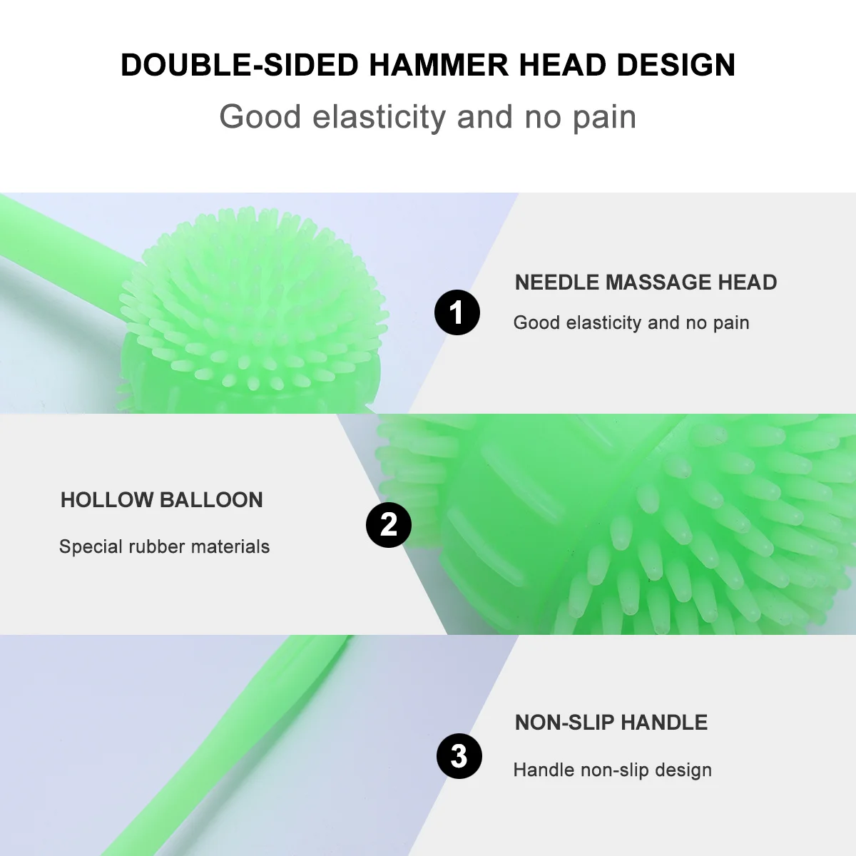 

Hit Massage Stick Back Knock Scratcher Leg Hammer Body Massager Relaxation Manual For