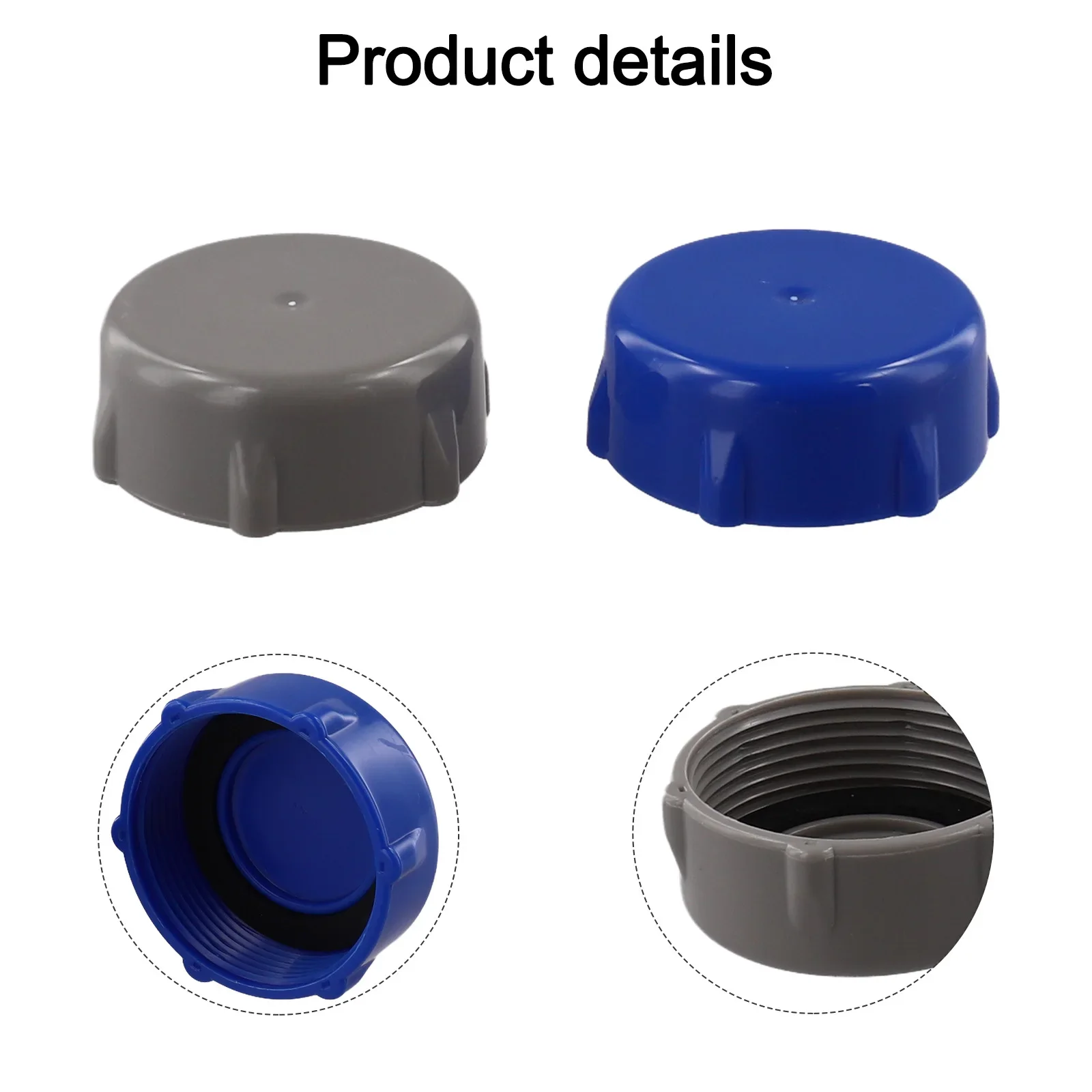 Pool Maintenance Blue Drain Valve Cap Easy Installation Leak-proof Design Robust Construction For Coleman Pools