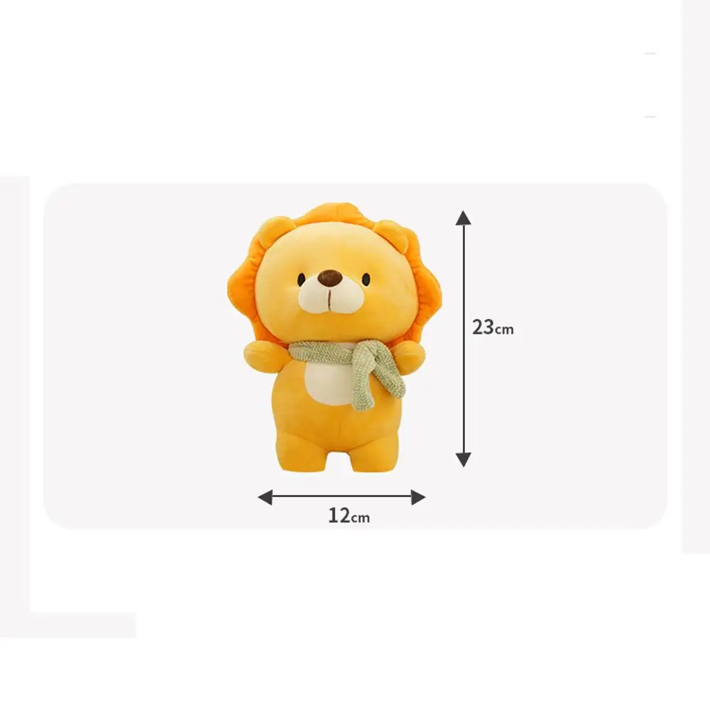 23 centimetri Animale Del Fumetto Super Morbido Animale Bambole Del Fumetto Bambola Ippopotamo Peluche Cuscino Leone Peluche Maiale Peluche Bambola Dnosaurio Peluche