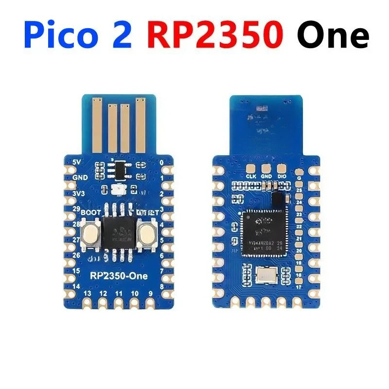 Raspberry Pi Pico 2 RP2350-One Mini Development Board Type-A RP2350A Plug and Play