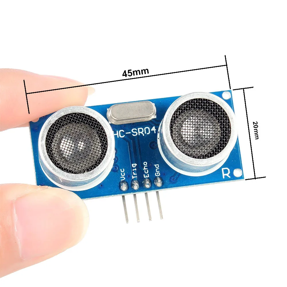 Picture 4: 3PCS Ultrasonic Sensor HC-SR04 HCSR04 to World Ultrasonic Wave Detector Ranging Module HC-SR04 Distance Sensor For Arduino Robot