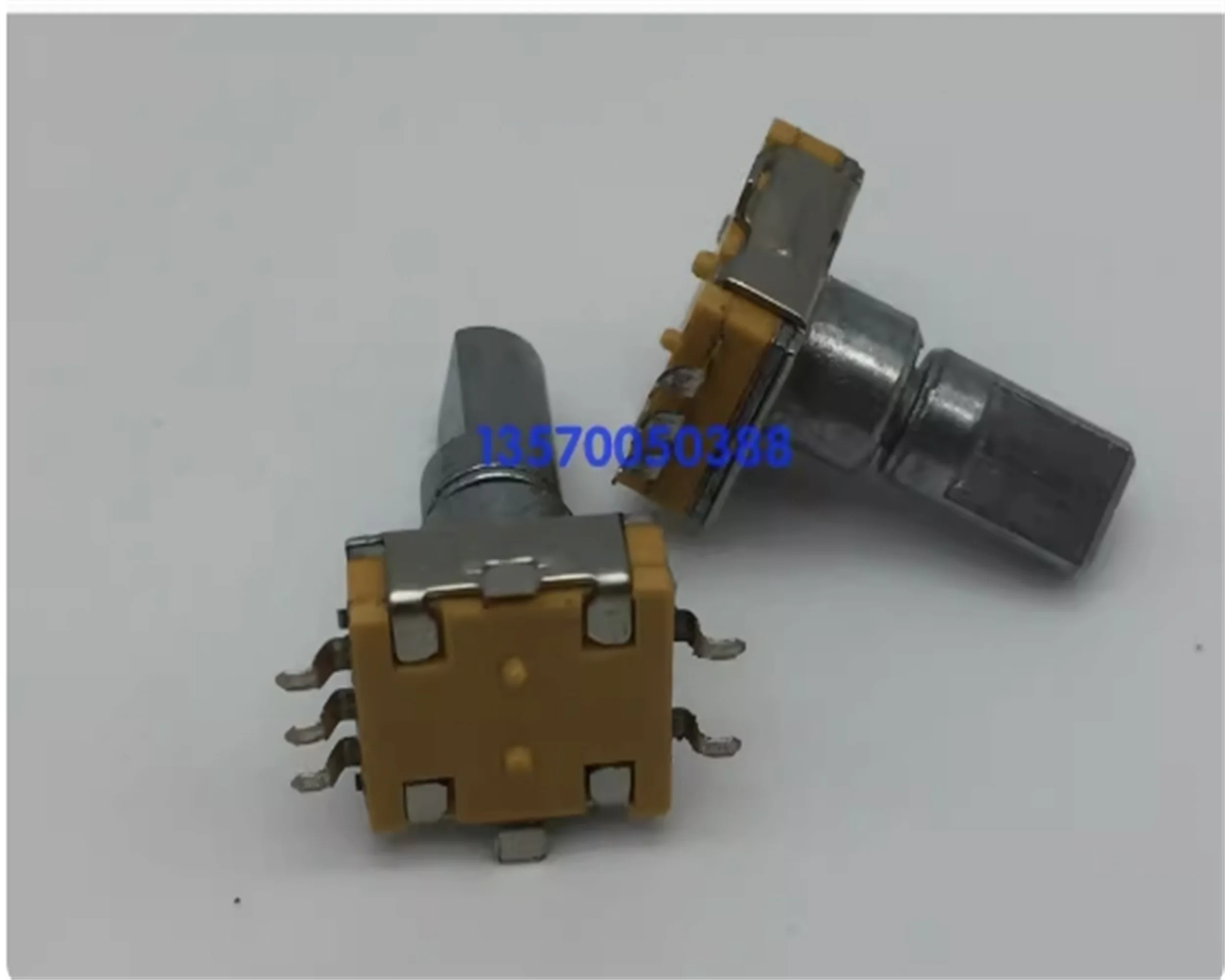 1 piece EC11 rotary SMT encoder for car navigation DVD volume switch 30 positioning 15 pulse with switch 15mm