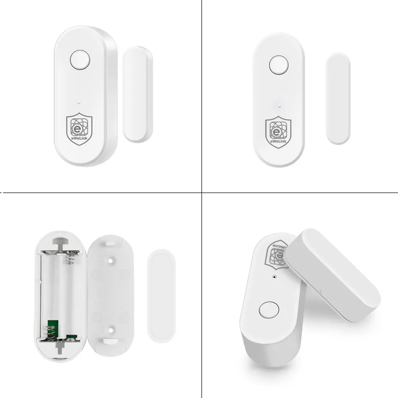 eWeLink Zigbee Door Sensor Smart Home Burglar Window Open Closed Detector Work with Zigbee 3.0 Gateway Alexa Google Alice Yandex