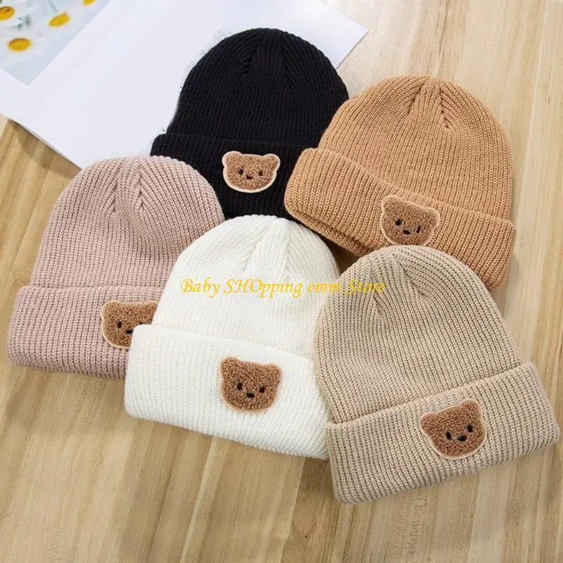 

23GD New Autumn Winter Baby Warm Hat Comfortable Pullover Hat Children's Knitted Caps