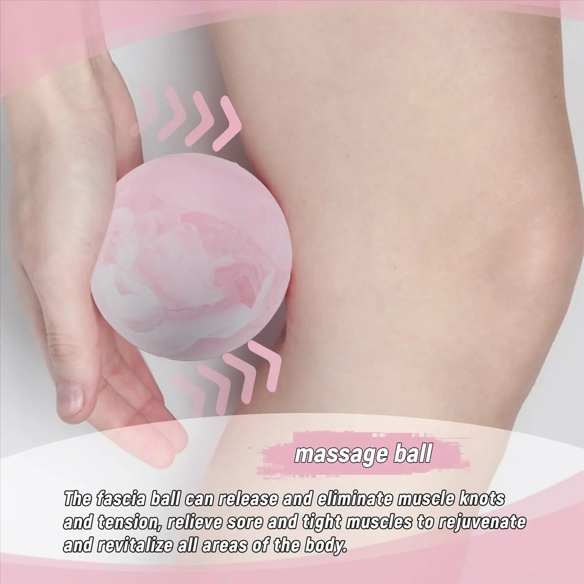 IN-A524U! Massage Ball-Portable Fitness Massage Ball -Muscle Massage Roller-Relaxation Soft Massage Ball 3