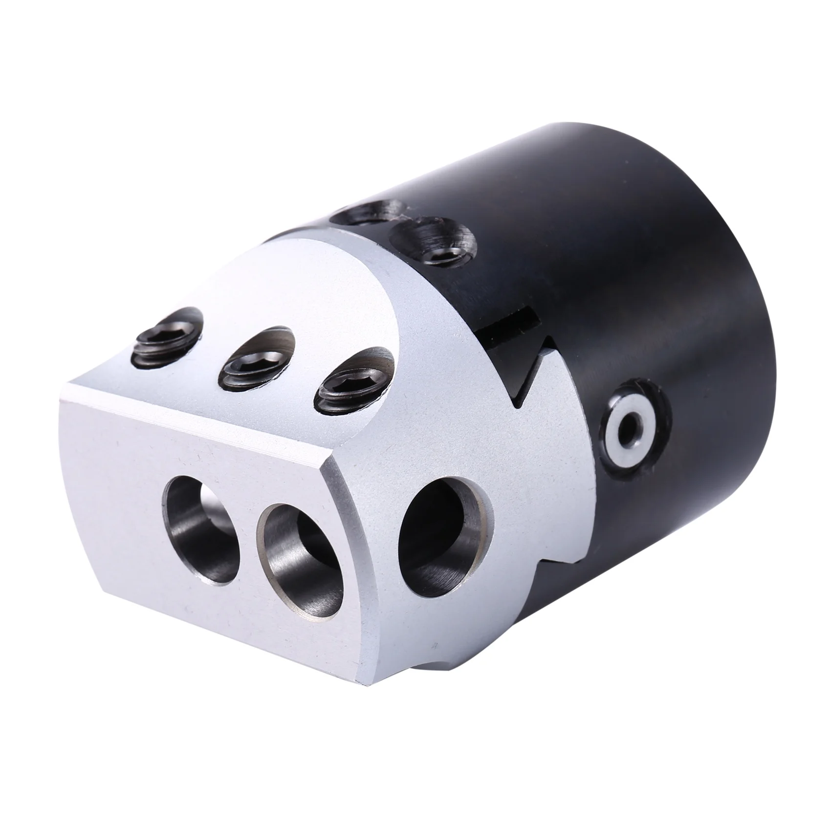 A43F-2 بوصة 50 مللي متر F1 نوع مملة رئيس 12 مللي متر مخرطة عمود تخريم طحن حامل ل Mt2 Mt3 R8 عرقوب آلة طحن أدوات مع عرافة Wre