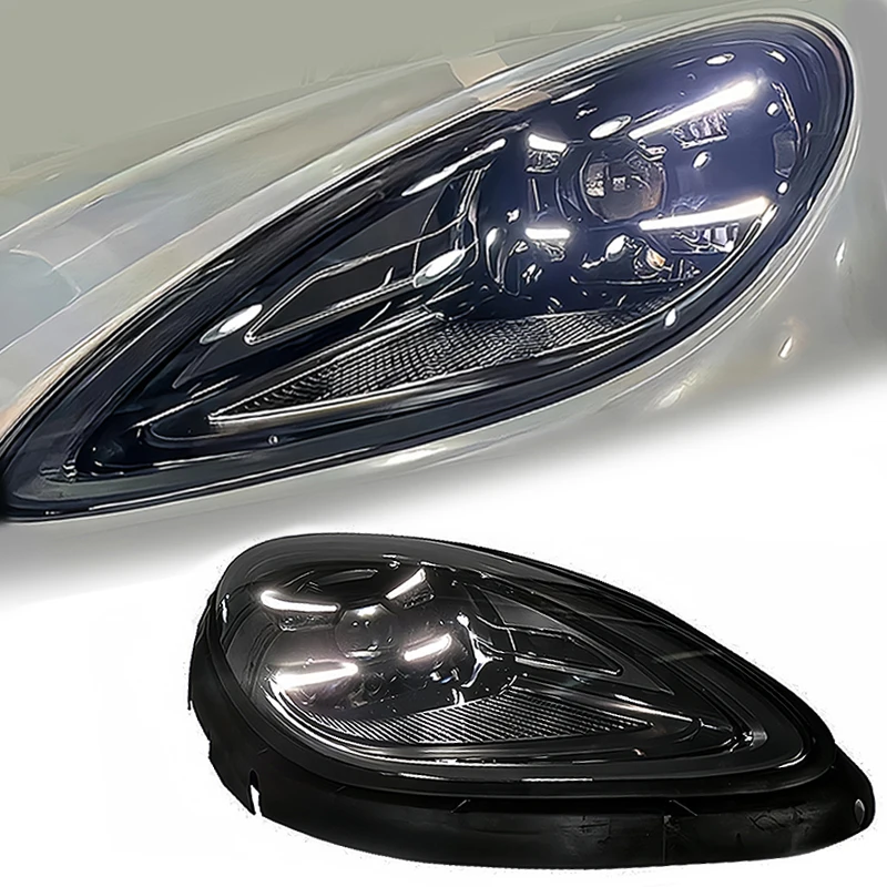 

STLFNew 2014-2020 for Porsches Macan S LED Headlight Projector Lens DRL Car Head Lamp Automotive Accessories 12V Voltage